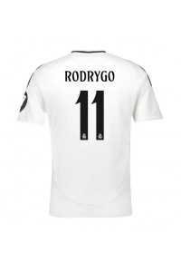 Fotbalové Dres Real Madrid Rodrygo Goes #11 Domácí Oblečení 2024-25 Krátký Rukáv